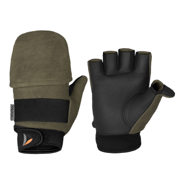 Перчатки тактические полевые универсальные рукавицы для охотников и силовых структур L Олива TR_6606L