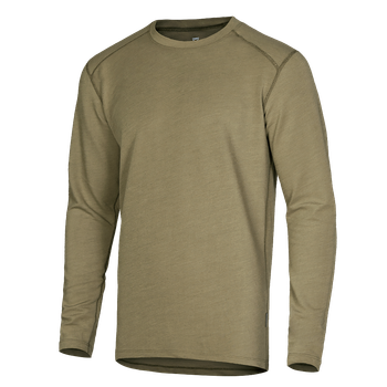 Лонгслів тактичний універсальний повсякденна футболка для занять спортом Хакі XL TR_7105 (XL)