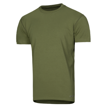 Футболка тактическая мужская летняя повседневная футболка для силовых структур XXXL Зеленый TR_2408XXXL
