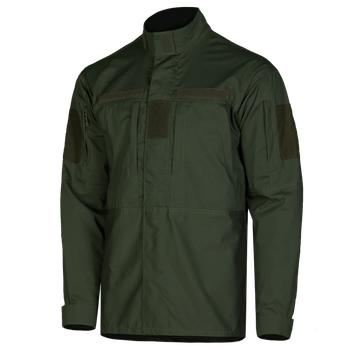 Китель тактичний польова статутна куртка для силових структур KOMBAT XL Олива TR_6526XL