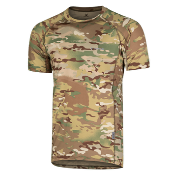 Футболка мужская тактическая полевая повседневная футболка для спецсужб (M) Multicam TR_7076(M)