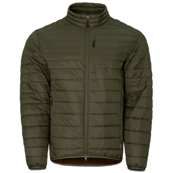 Пуховик легкий тактичний універсальна повсякденна куртка для спецслужб M Олива/Помаранчевий TR_2457M