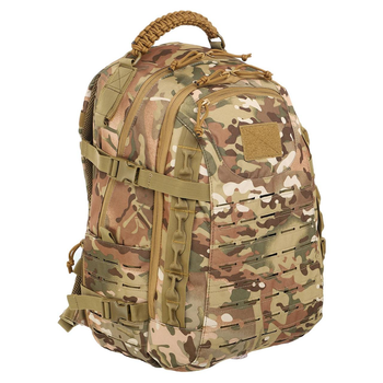 Рюкзак тактичний триденний Zelart 2236 об'єм 21 літр Camouflage Multicam