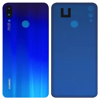 Задняя крышка Huawei P Smart Plus, Nova 3i (INE-LX1) с стеклом камеры, фиолетовый