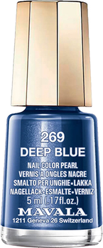 Lakier do paznokci Mavala Nail Polish 269 Deep Blue 5 ml (7618900912694)