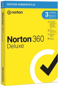 Antywirus Norton 360 Deluxe 1 rok (lata) (21408734)