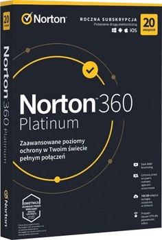 Antywirus Norton 360 PLATINUM 1 rok (lata) (21427517)