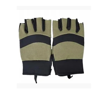 Тактическая армия – Перчатки без пальцев Tactical Army OLIV p. S