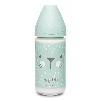 Пляшечка для годування Suavinex Hygge Затишні історії 360 мл, turquoise