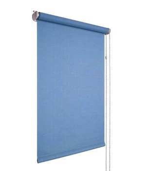 Ролета тканинна Len 0011 Синій 40x160 cм