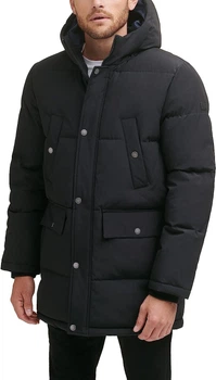 Чоловіча парка Dockers Arctic Cloth Heavyweight Parka,чорний р.S