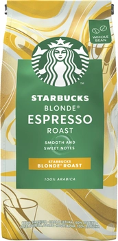 Кофе Starbucks Blonde Эспрессо Роуст натуральный жареный в зернах 200 г (7613036932073)