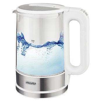 Чайник электрический Mesko MS 1301 1,7 л с контролем температуры white