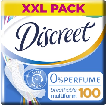Щоденні гігієнічні прокладки Discreet Air 100 шт (8001090161918)