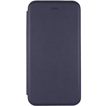 Шкіряний чохол (книжка) Classy для Xiaomi Redmi 12C Темно-синій Без бренду