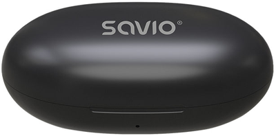 Бездротові навушники Savio TWS-10 Black (SAVSLTWS-10)
