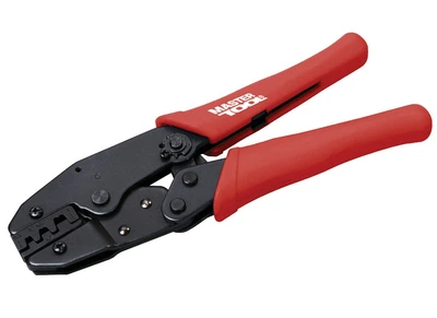 Клещи для обжима контактов MASTERTOOL с храповым механизмом 0.5-6.0 мм² 75-2250 AMS560