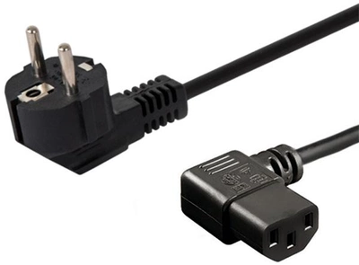 Kabel zasilający SAVIO CL-116 CEE7/7 - IEC-C13 1.8 m (5901986044116)