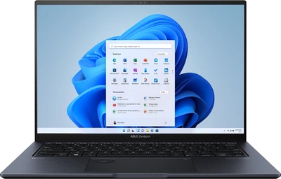 Ноутбук Asus Zenbook Pro 14 OLED UX6404VV-P4036W 14.5_2.8K_OLED_120Hz/i9-13900H/32/1TB SSD/RTX 4060 8GB/W11/BL/Чорний 272358