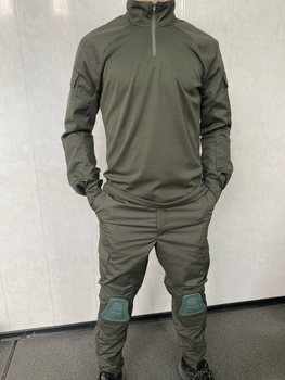 Армейский костюм со вставками олива для ВСУ,НГУ (убакс + штаны) XXXL
