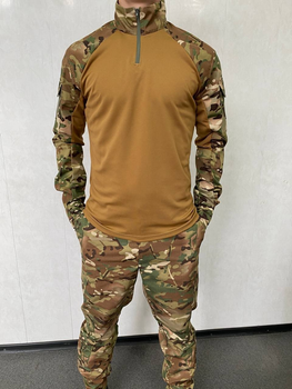 Армейская форма мультикам-койот (убакс + штаны) CoolMax летняя рип-стоп XXXL