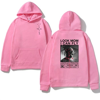 Худи розовый LOYS Cactus Jack. Толстовка Travis Scott Art 40 XS