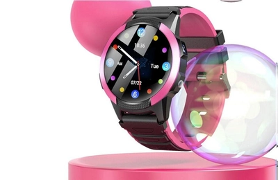 Smartwatch dla dzieci z GPS GOGPS ME X03 4G Różowy (22899)