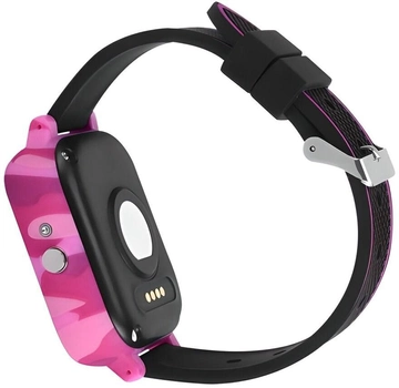 Дитячий телефон-годинник з GPS-трекером GOGPS ME K27 Pink (22834)