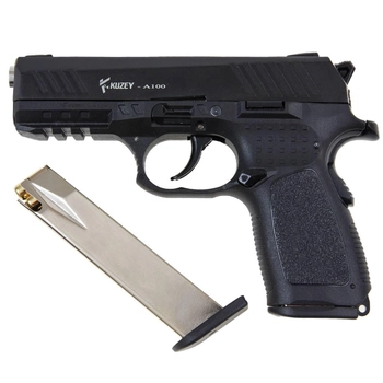 Стартовый пистолет KUZEY A-100#1 Black/Black Grips