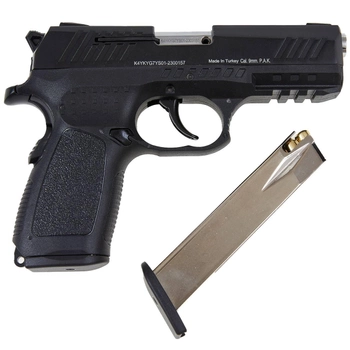 Стартовый пистолет KUZEY A-100#1 Black/Black Grips