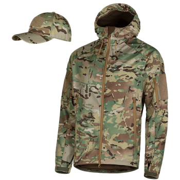 Куртка тактична зносостійка польова теплий верх для силових структур S Multicam (OPT-48801)