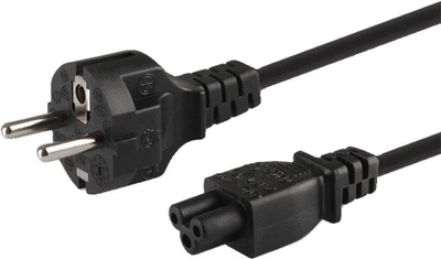 Kabel zasilający SAVIO CL-81 IEC-C5 - CEE7/7 1.8 m (5901986041382)
