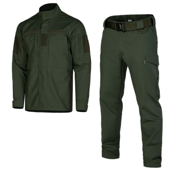 Костюм тактичний польовий зносостійкий дихаючий костюм для рибальства та полювання L-Long Олива (OPT-43191)