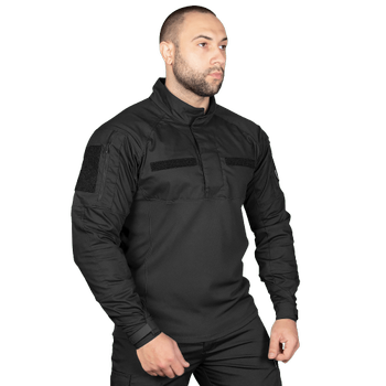 Рубашка боевая тактическая дышащая рубашка для специальных подразделений UBACS L Черный (OPT-30181)