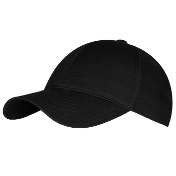 Бейсболка тактична універсальна кепка для спецслужб KOMBAT 5844 Чорний (OPT-5401)
