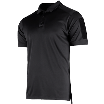 Поло футболка тактическая полевая повседневная футболка для силовых структур XXXL Черный (OPT-9601)