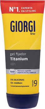 Żel do włosów Giorgi Line Titanium Stilyng Gel 170 ml (8411135006270)