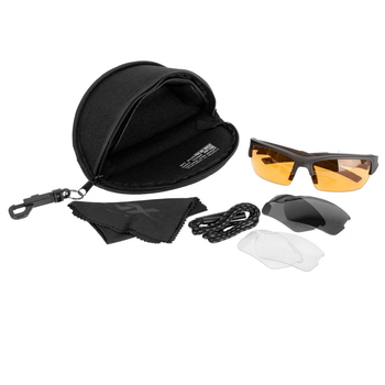 Тактичні окуляри Wiley-X Valor Smoke / Clear / Light Rust