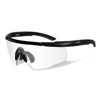 Тактичні окуляри Wiley-X Saber Advanced з прозорою лінзою