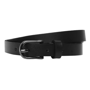 Женский узкий кожаный ремень Borsa Leather 100v1genw13