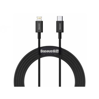 Кабель Baseus Superior Series Fast Charging Data Cable Type-C to Lightning PD 20W 2m Black (CATLYS-C01)