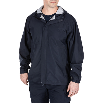 Куртка штормова 5.11 Tactical Duty Rain Shell Dark Navy 3XL (48353-724)