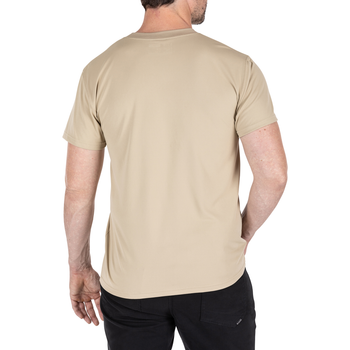 Футболка (2 шт в комплекті) 5.11 Tactical Performance Utili-T Short Sleeve 2-pack ACU Tan 3XL (40174-165)