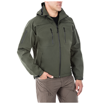 Куртка тактична для штормової погоди 5.11 Tactical Sabre 2.0 Jacket Moss 3XL (48112-191)