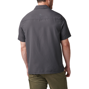 Сорочка тактична 5.11 Tactical Marksman Utility Short Sleeve Shirt Volcanic XL (71215-098)