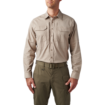 Сорочка тактична 5.11 Tactical ABR Pro Long Sleeve Shirt Khaki 3XL (72543-055)