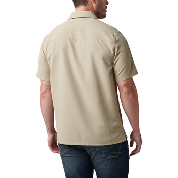 Сорочка тактична 5.11 Tactical Marksman Utility Short Sleeve Shirt Khaki S (71215-055)