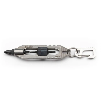 Мультитул-брелок 5.11 Tactical EDT HexTumbled Steel