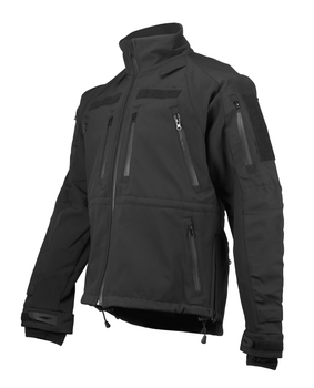 Куртка демісезонна Sturm Mil-Tec Softshell Plus Black XL (10859002)