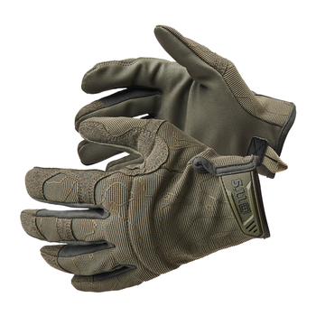 Перчатки тактические 5.11 Tactical High Abrasion 2.0 Gloves RANGER GREEN XL (59395-186)